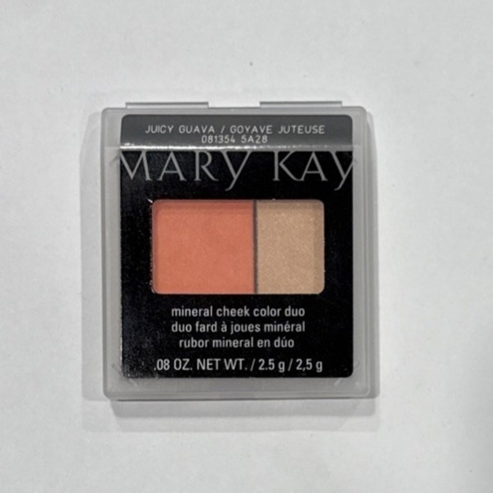 Mary Kay Mineral Cheek Color‎ Duo Juicy Guava 081354 NEW
